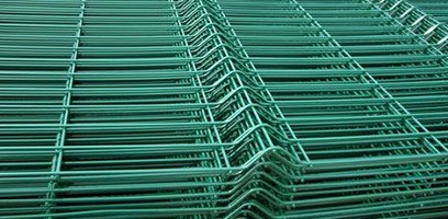 Panel ogrodzenia metalowego o długości 2,5 metra