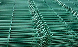 Panel ogrodzenia metalowego o długości 2,5 metra